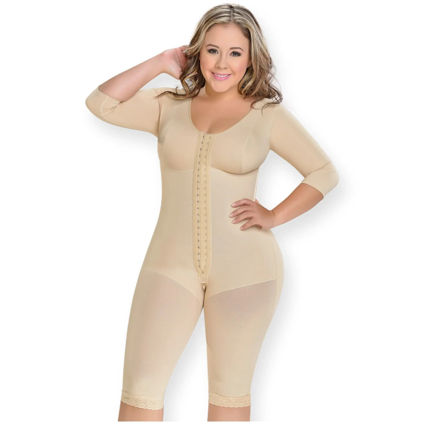 Fajas MYD 0161 Full Bodysuit Body Shaper for Women / Powernet